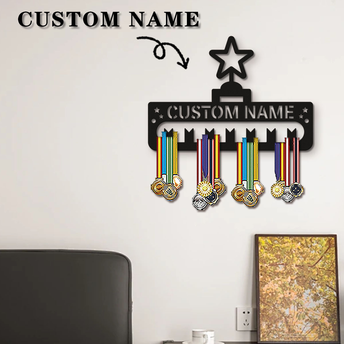 Display Stand Wood - 1pc Custom Modern Style Cartoon star