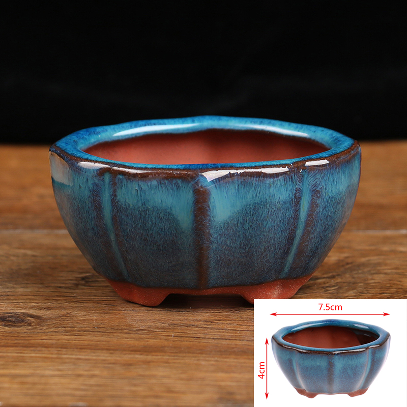 1pcs Bonsai Mini Ceramic Flowe - Bonsai Garden Chinese Garden avaliação e preço