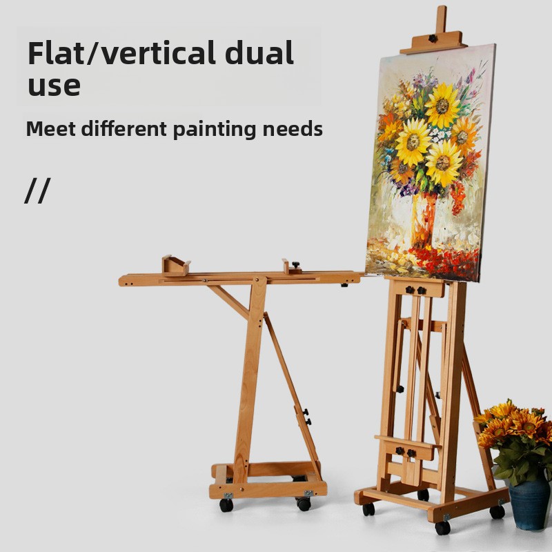 HXL Wooden Flat Vertical Easel - Display Stand Wood avaliação e preço
