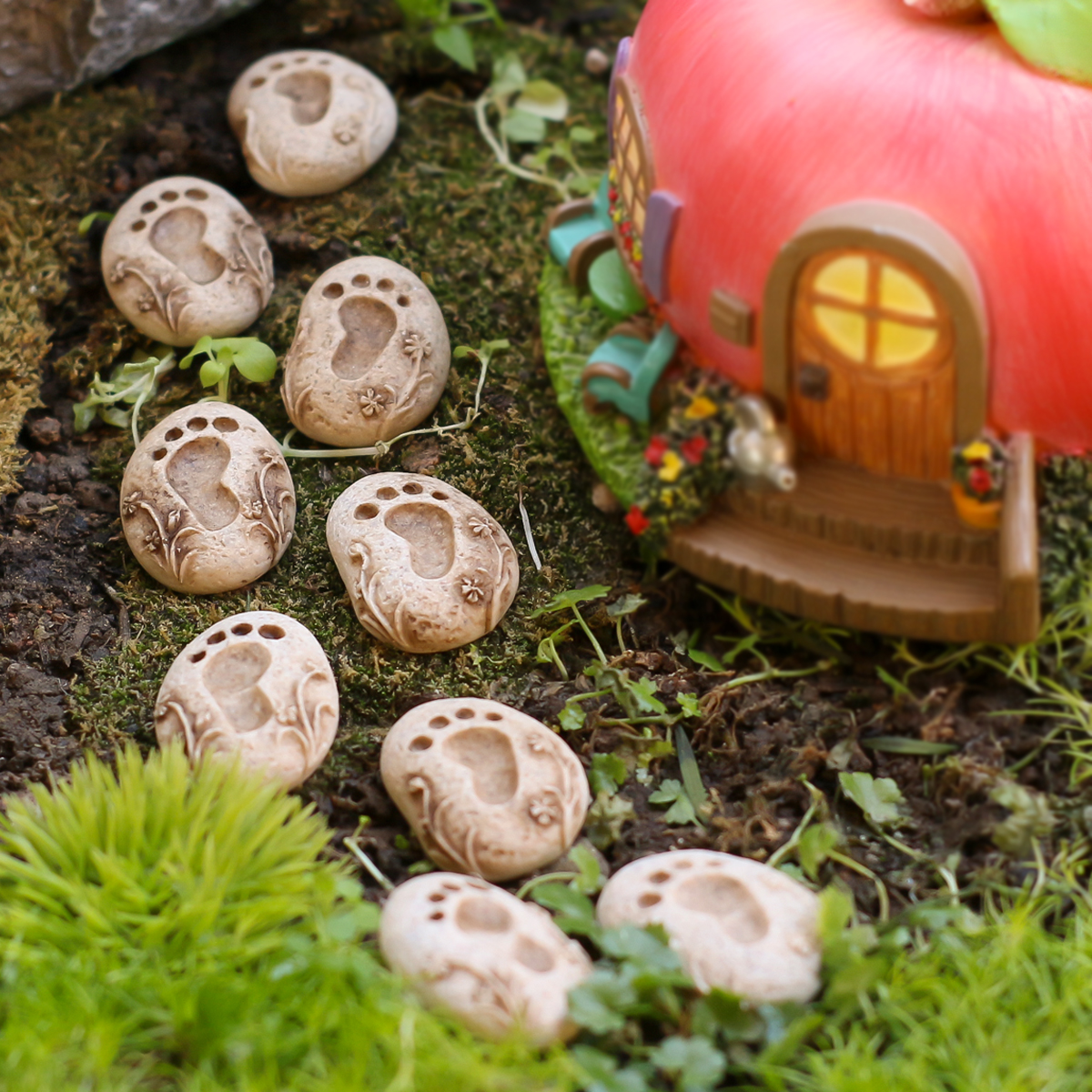 20 Pieces of Garden Footprint  - Bonsai Garden World avaliação e preço