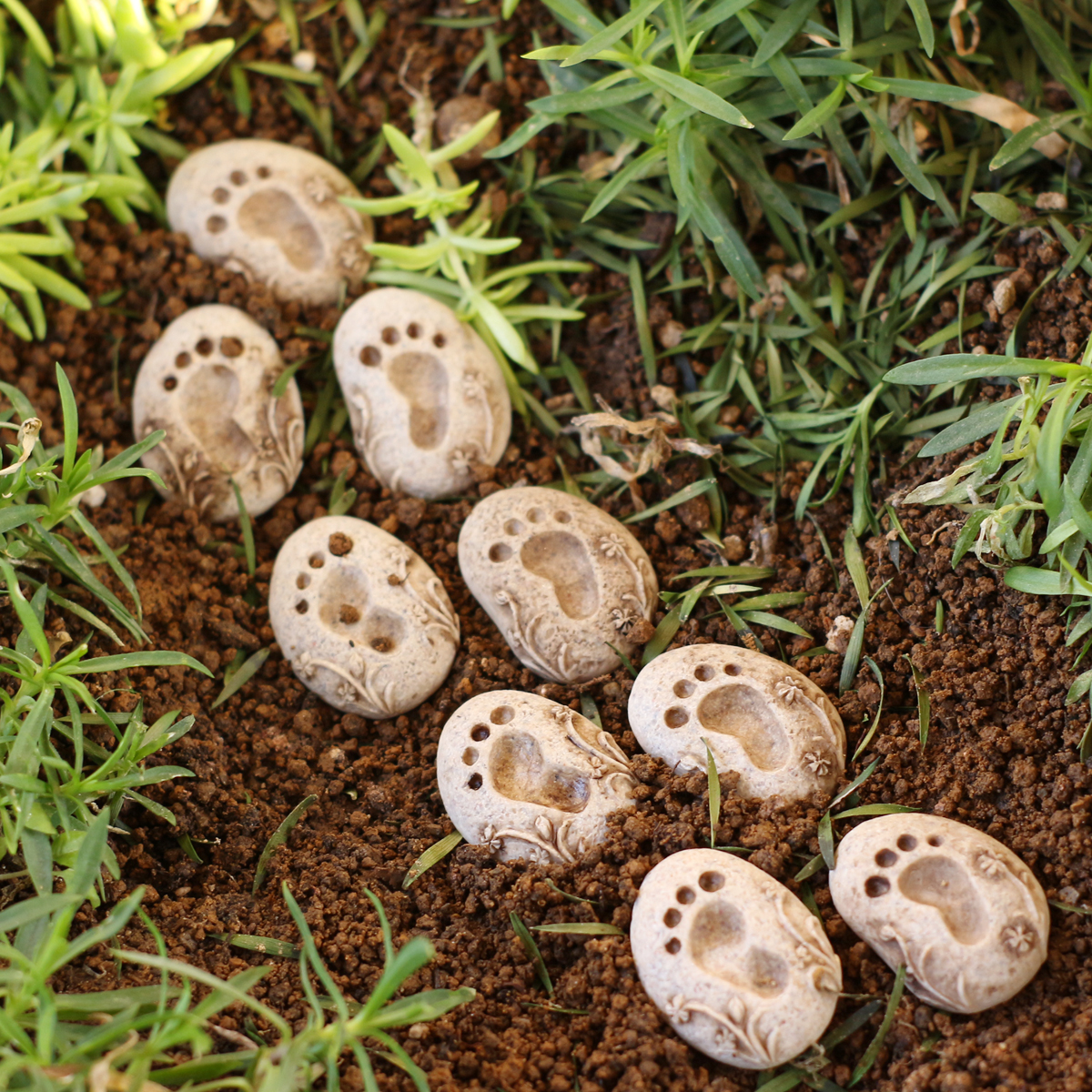 20 Pieces of Garden Footprint  - Bonsai Garden World avaliação e preço