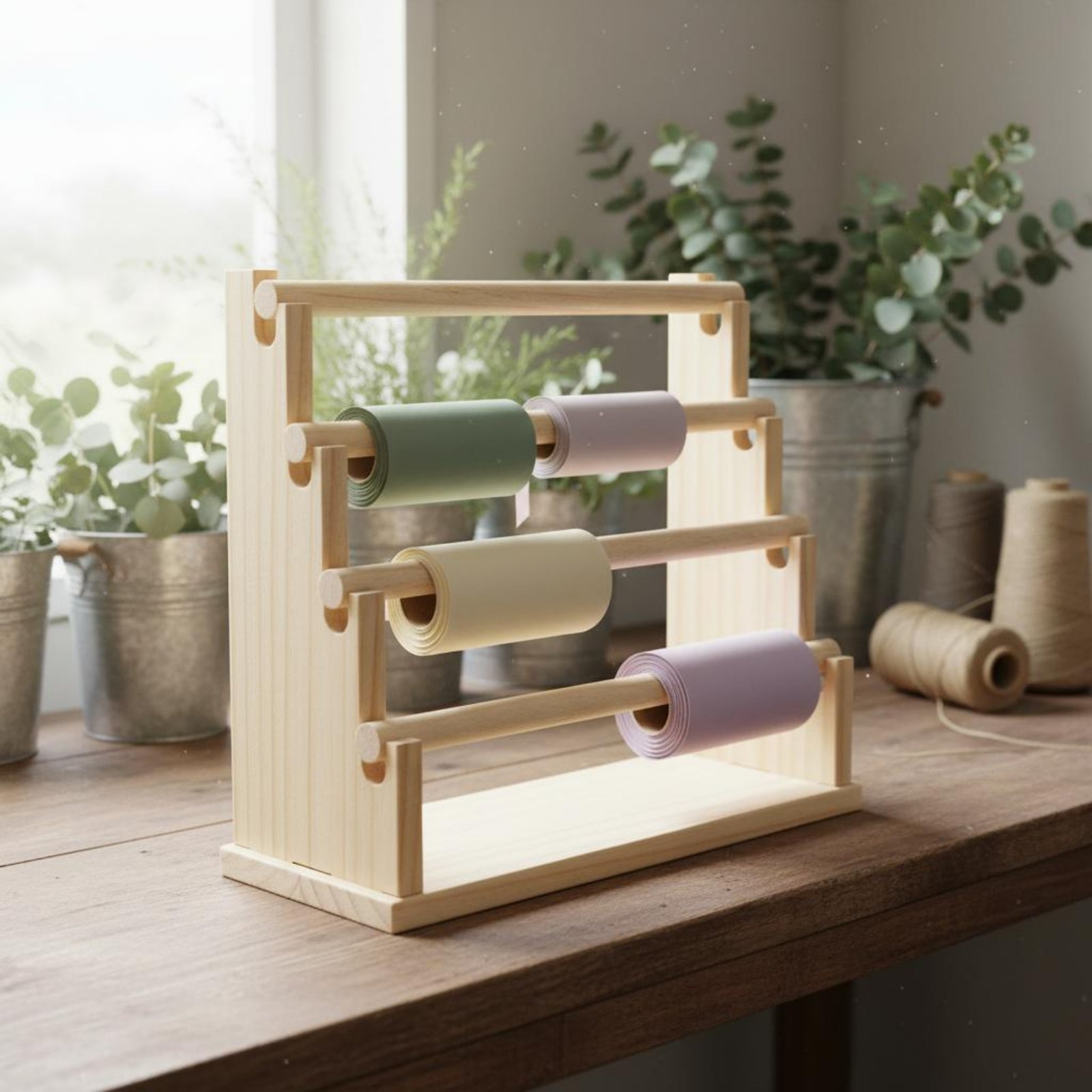 Desktop Jewelry Rack Natural W - Display Stand Wood avaliação e preço
