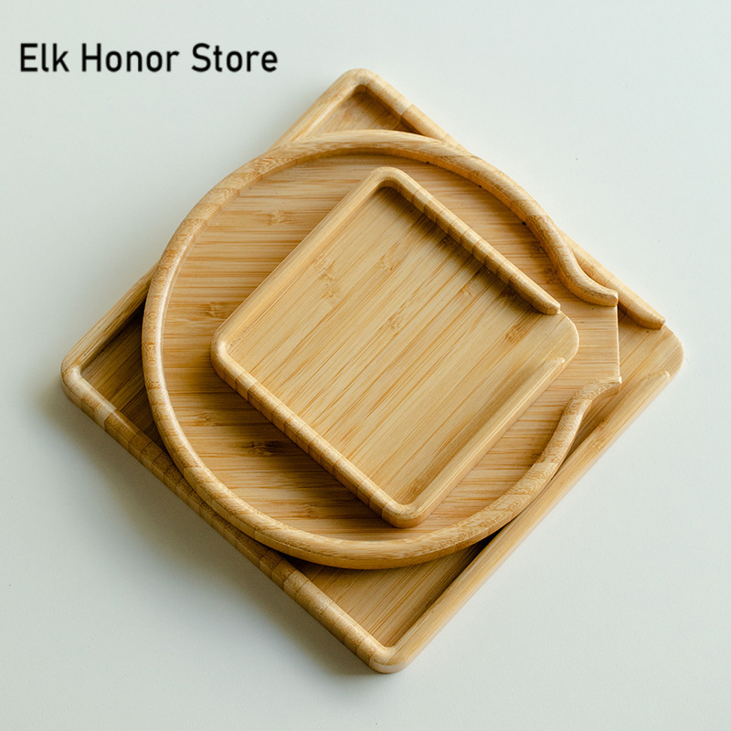 Chinese Bamboo Food Tray Puer  - Bonsai Garden Chinese Garden avaliação e preço
