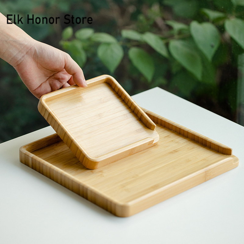 Chinese Bamboo Food Tray Puer  - Bonsai Garden Chinese Garden avaliação e preço
