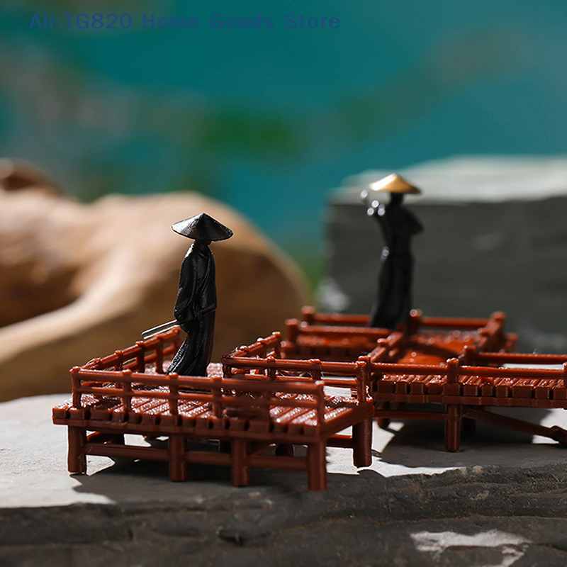 [TG820]Chinese Bridge Statue A - Bonsai Garden Chinese Garden avaliação e preço