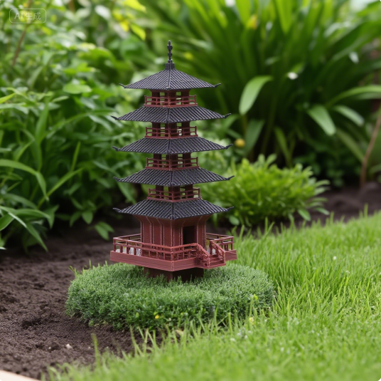 Garden Aquarium Bonsai Decor M - Bonsai Garden Chinese Garden avaliação e preço