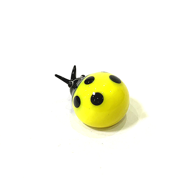 Colorful Mini Glass Ladybug Fi - Bonsai Garden Chinese Garden avaliação e preço