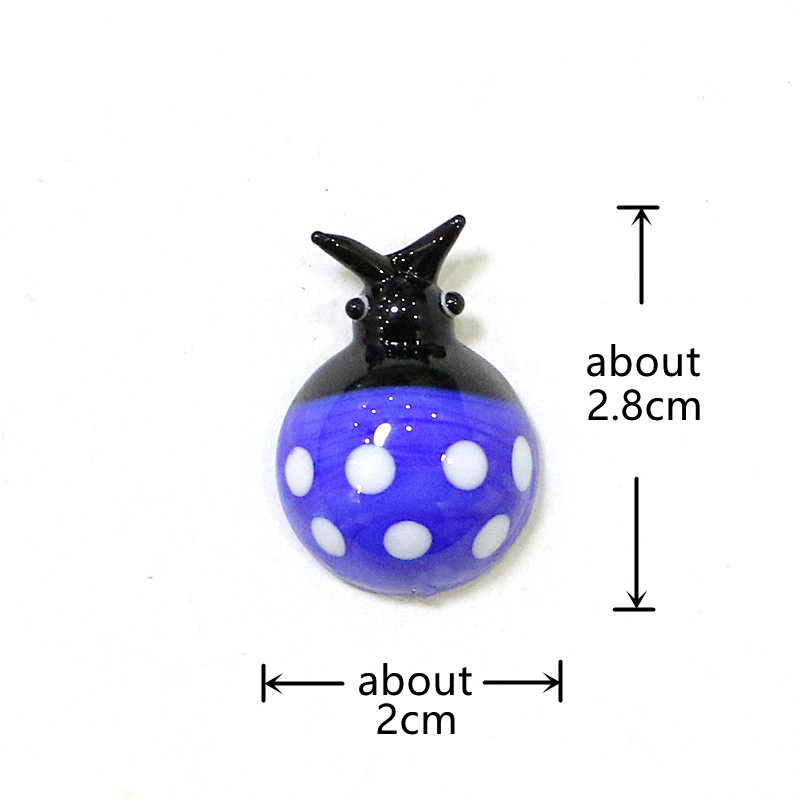 Mini Glass Beetle Ladybug Figu - Bonsai Garden Chinese Garden avaliação e preço