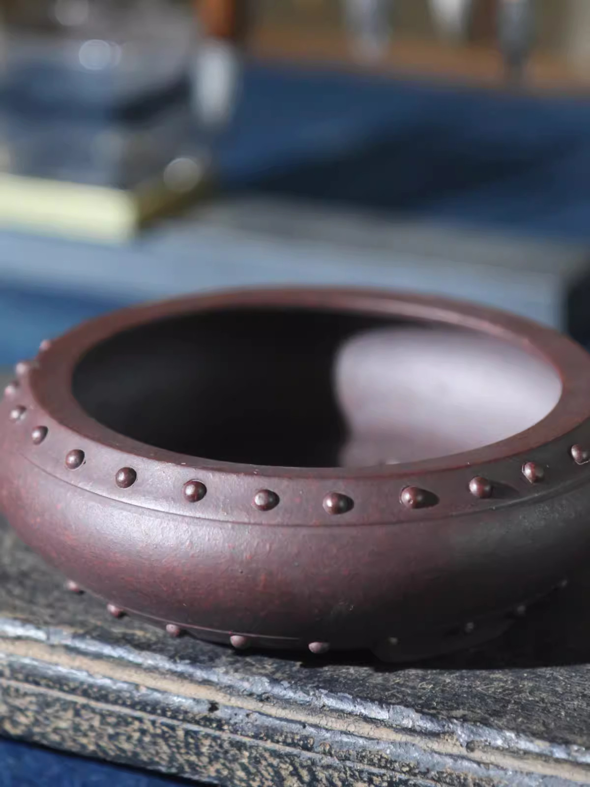 Ceramic Circle Bonsai Pot, Mad - Bonsai Garden Chinese Garden avaliação e preço