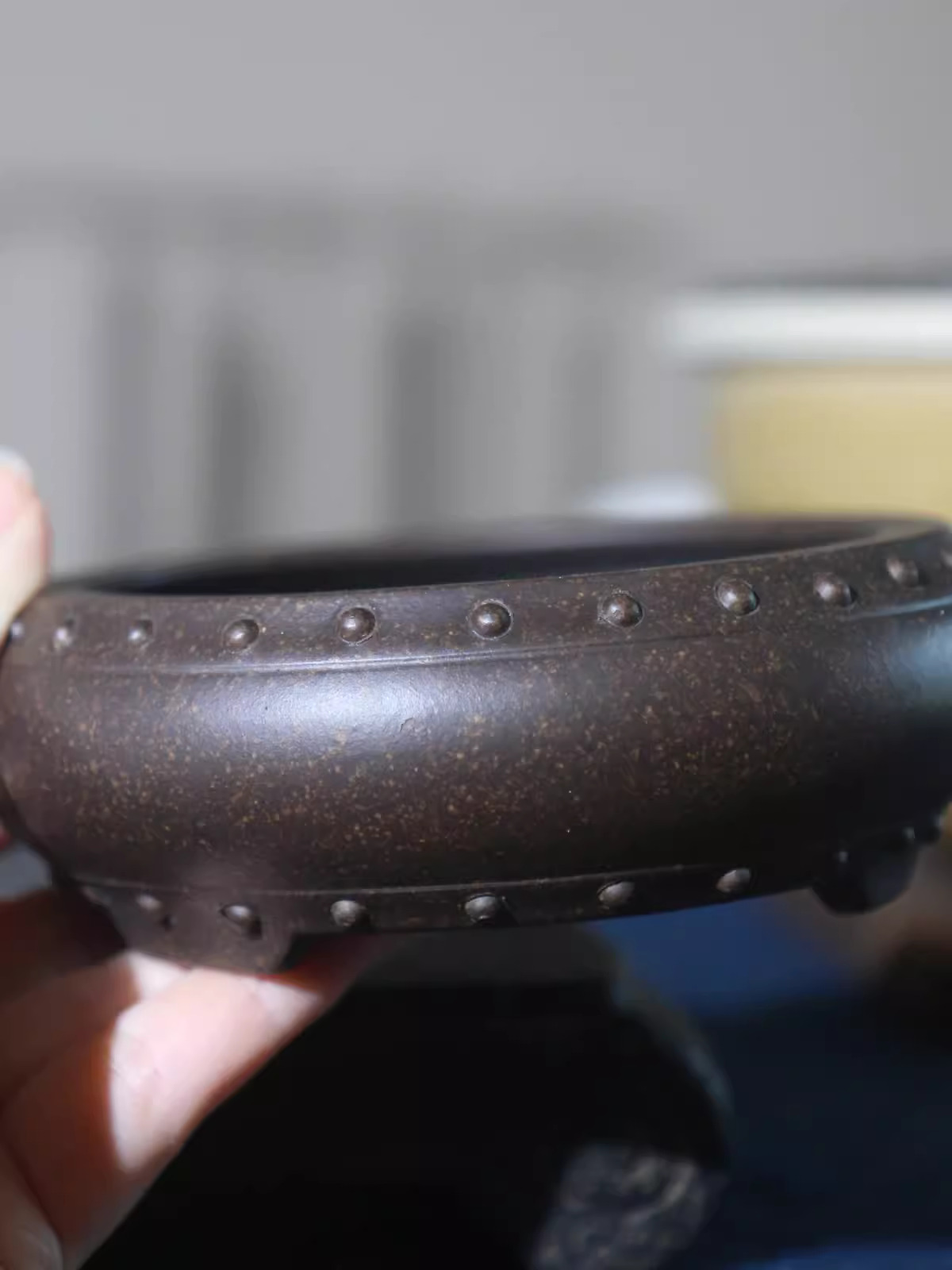 Ceramic Circle Bonsai Pot, Mad - Bonsai Garden Chinese Garden avaliação e preço