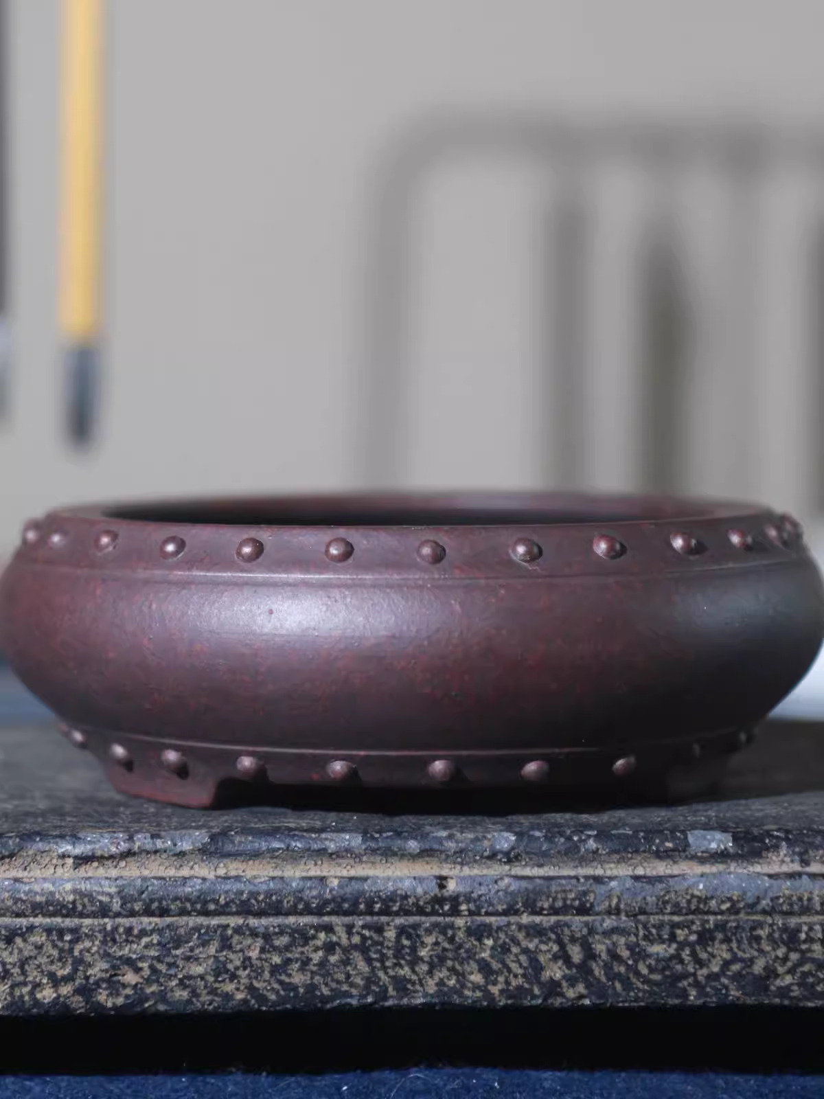 Ceramic Circle Bonsai Pot, Mad - Bonsai Garden Chinese Garden avaliação e preço