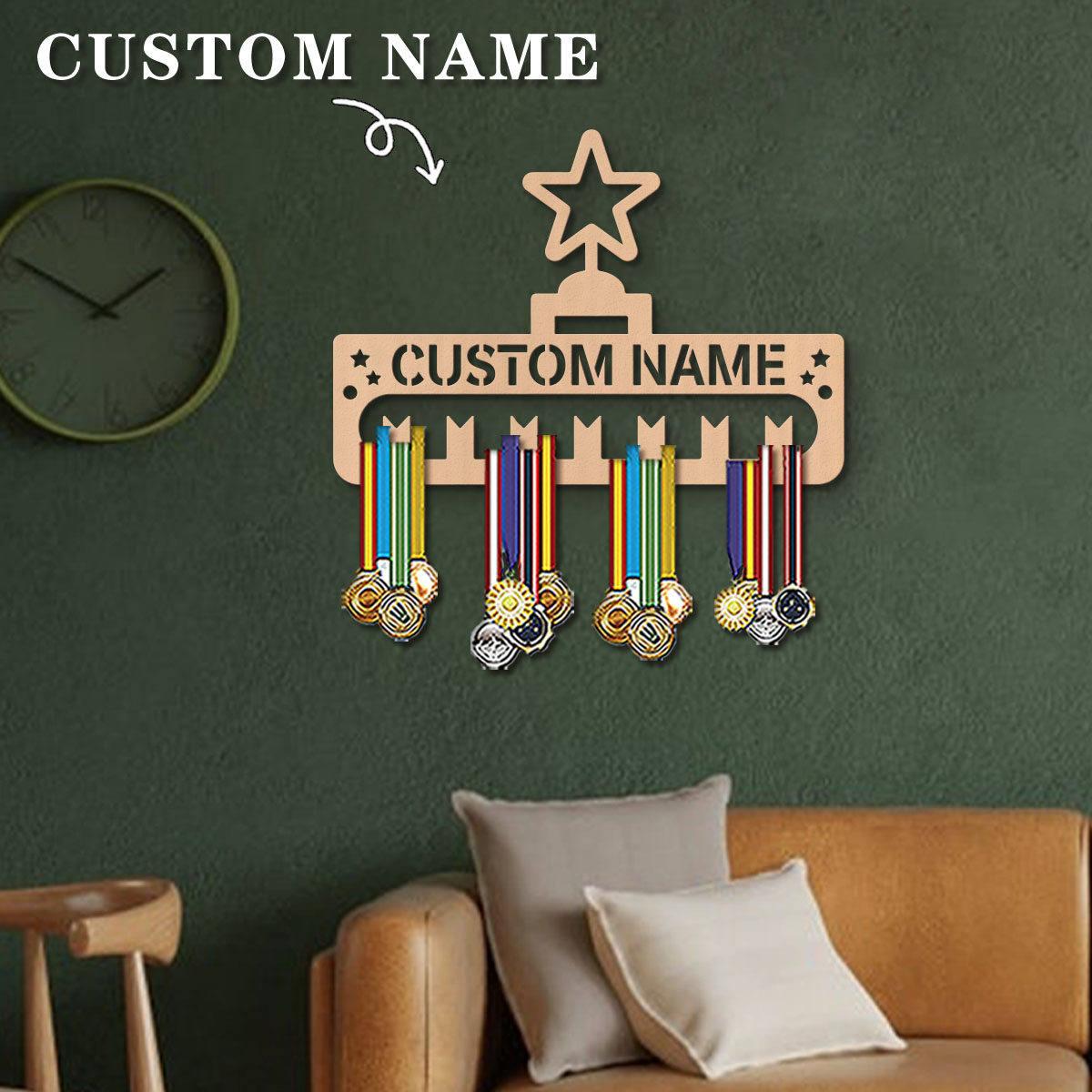 1pc Custom Modern Style Cartoo - Display Stand Wood avaliação e preço