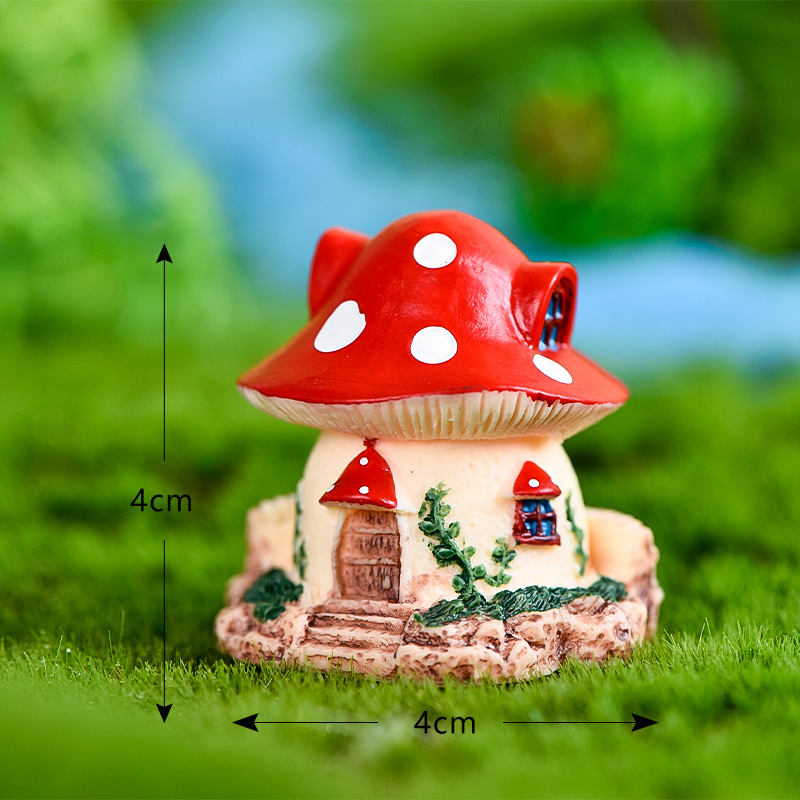 Colorful Garden Mushroom House - Bonsai Garden World avaliação e preço