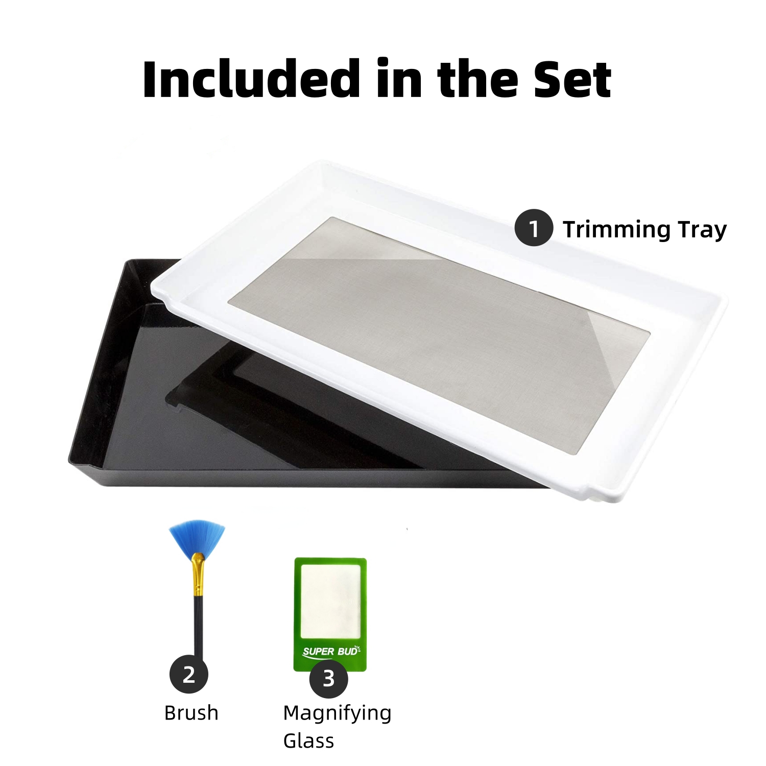 2-in-1 Trimming Tray Harvest T - Bud Scissors Fine avaliação e preço